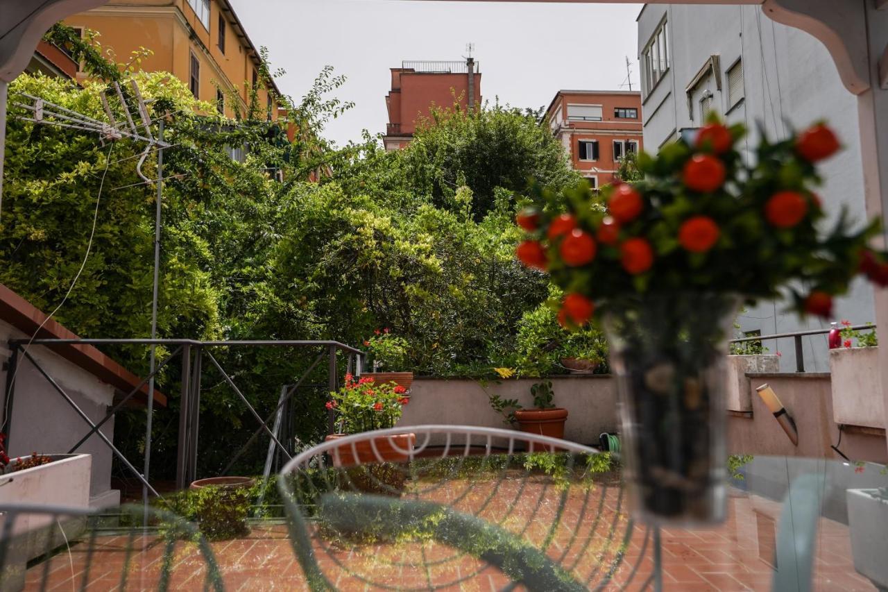 Stunning Terrace Vatican City Apartment Roma Exterior foto